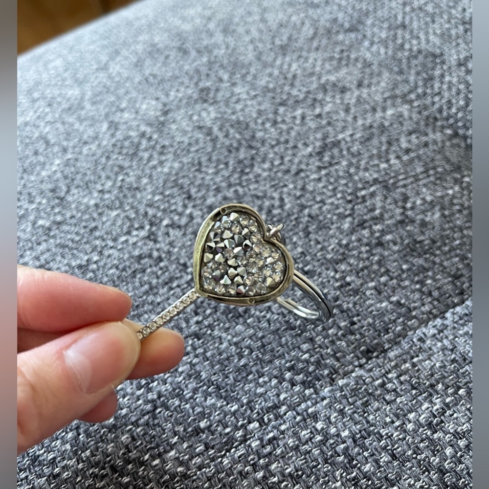Swarovski Crystal heart keychain - Picture 5 of 8